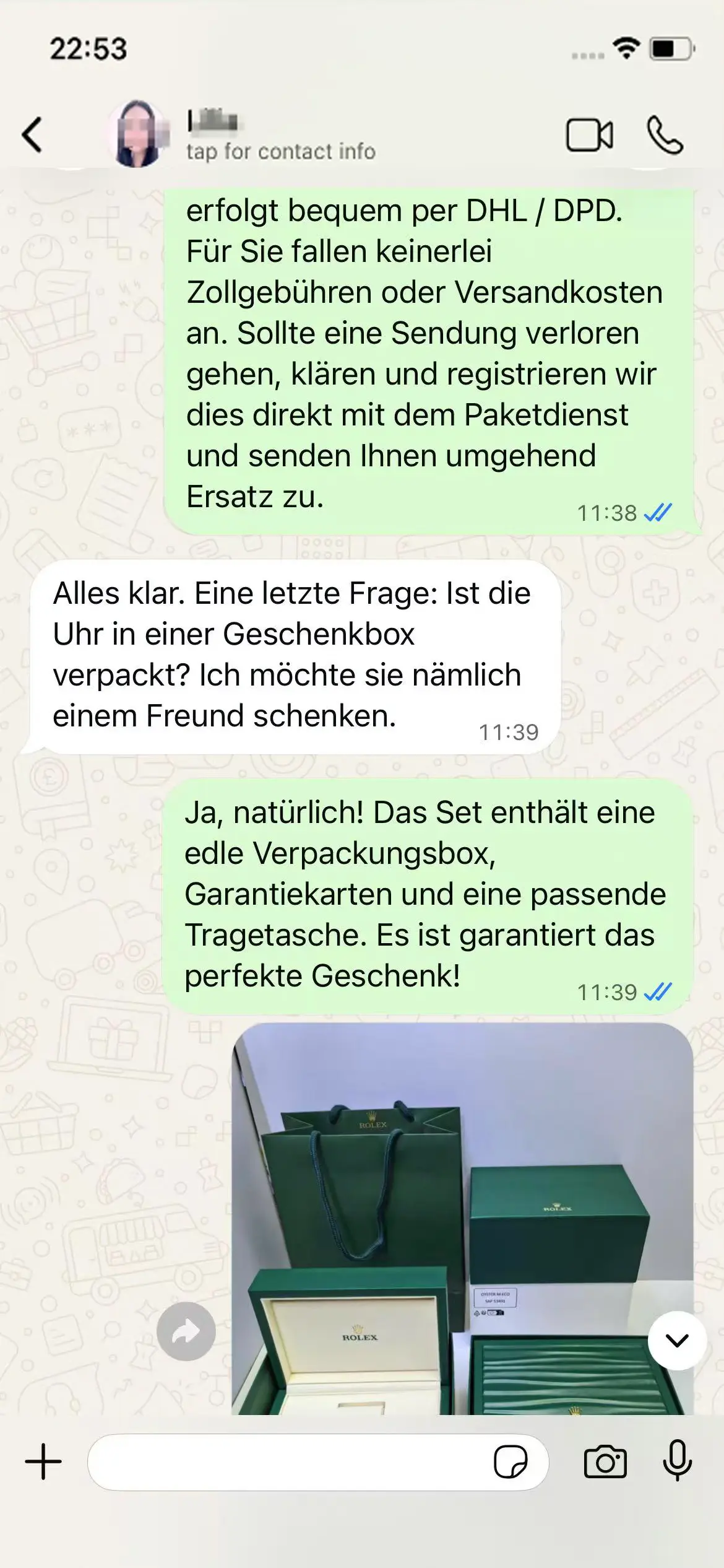 Lieferversicherung